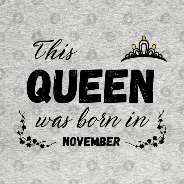 Queen born in November by Kenizio 